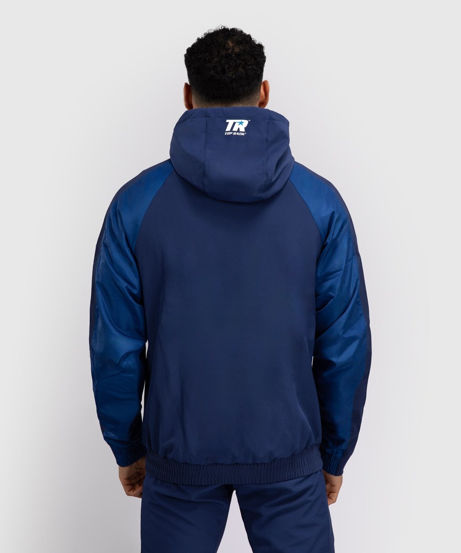 venum x top rank original moletom masculino com zíper completo - azul marinho
