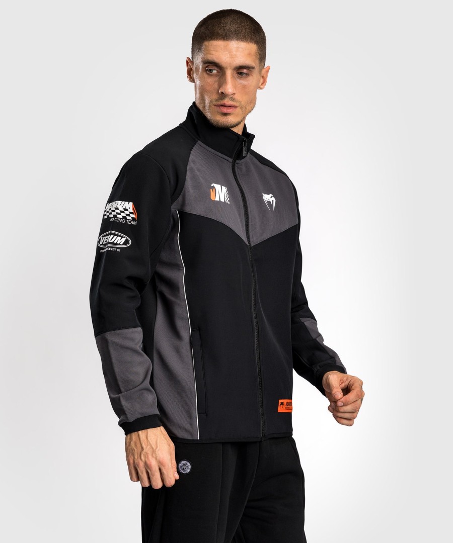 jaqueta softshell venum motorsport - preto profundo