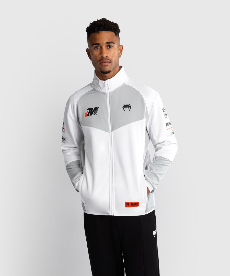 jaqueta softshell venum motorsport - branco neve