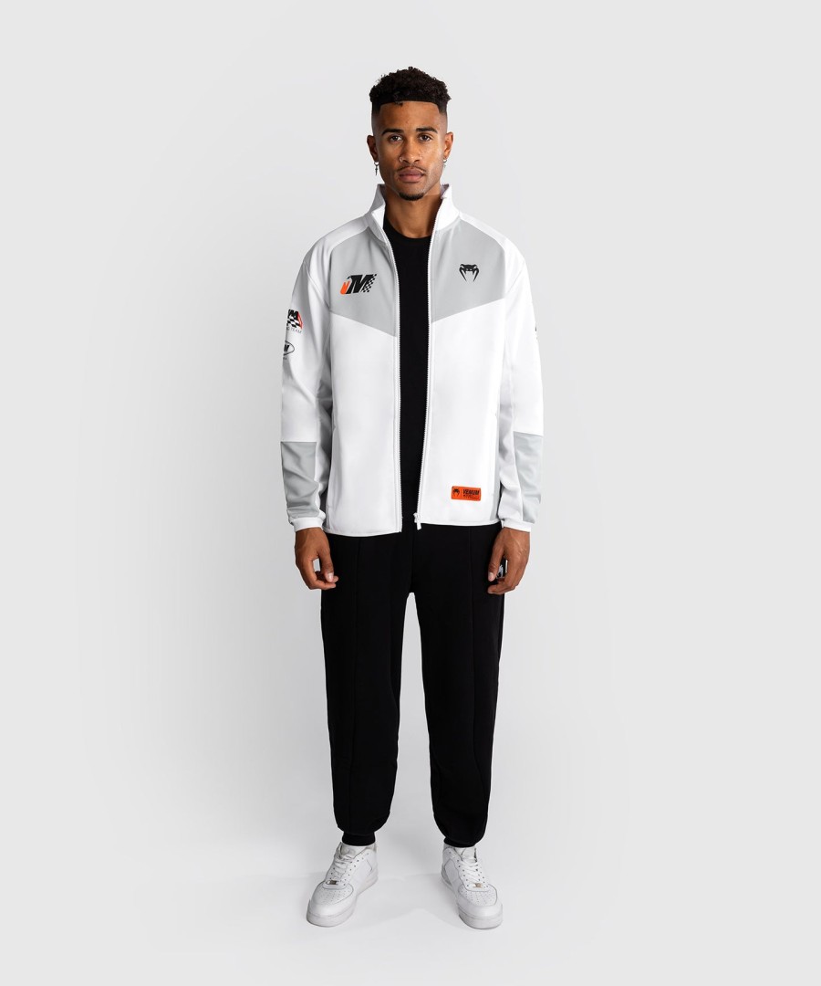 jaqueta softshell venum motorsport - branco neve