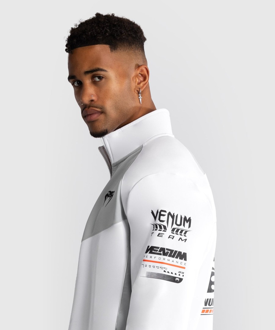 jaqueta softshell venum motorsport - branco neve