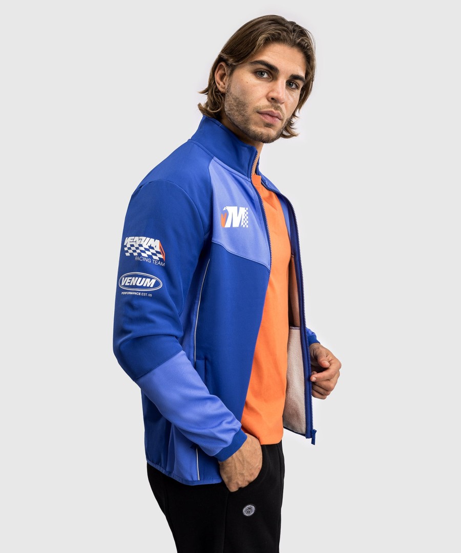 jaqueta softshell venum motorsport - azul royal