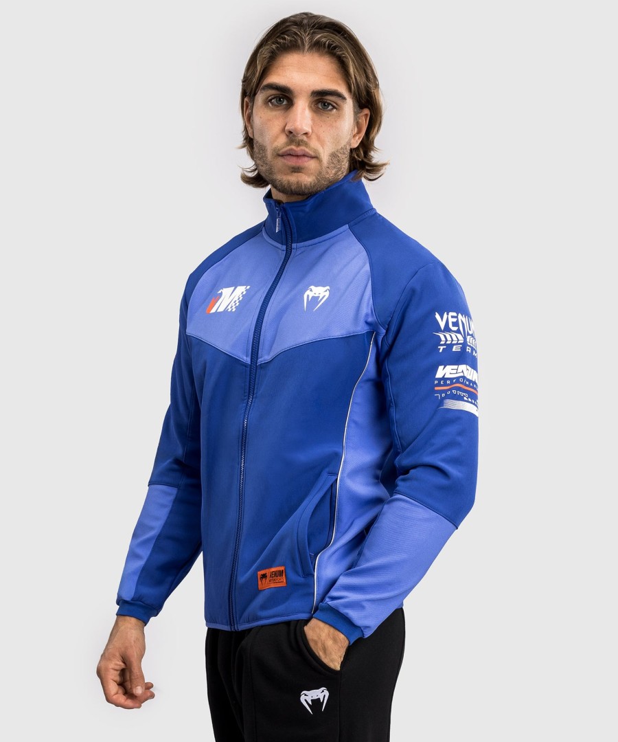 jaqueta softshell venum motorsport - azul royal