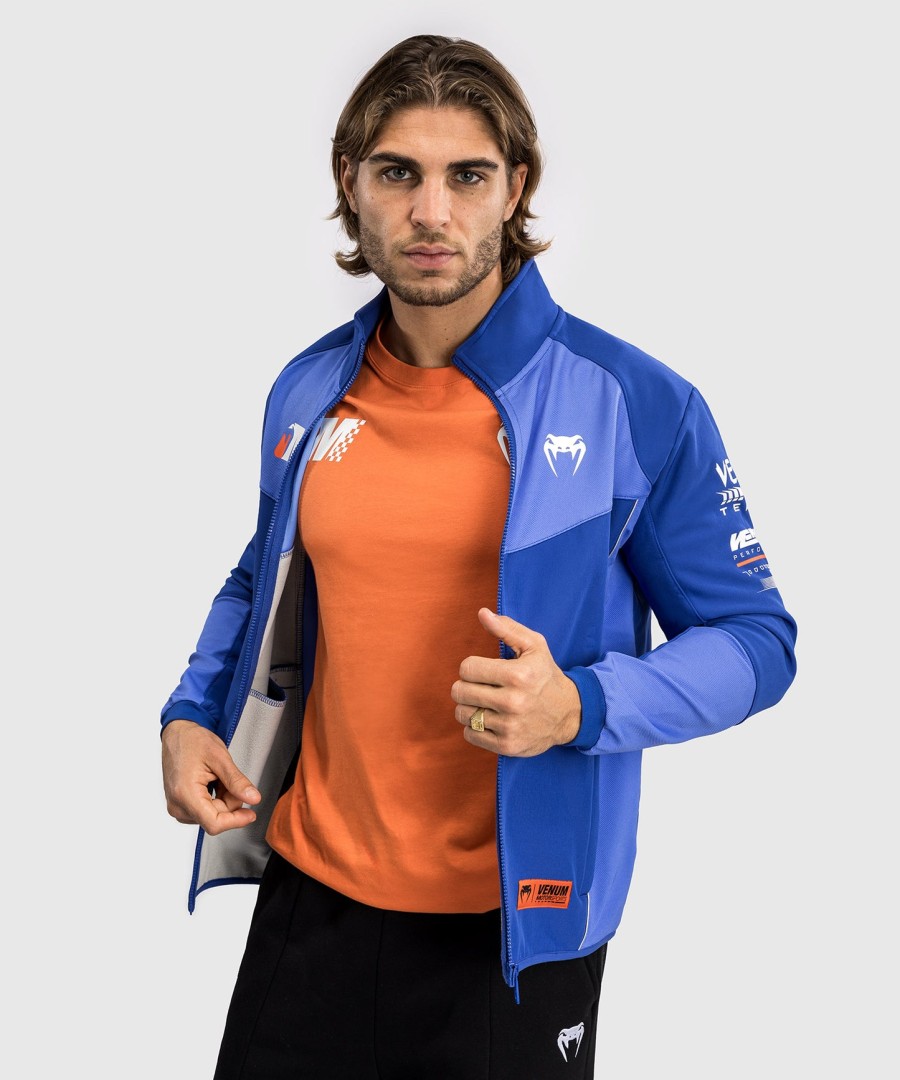 jaqueta softshell venum motorsport - azul royal