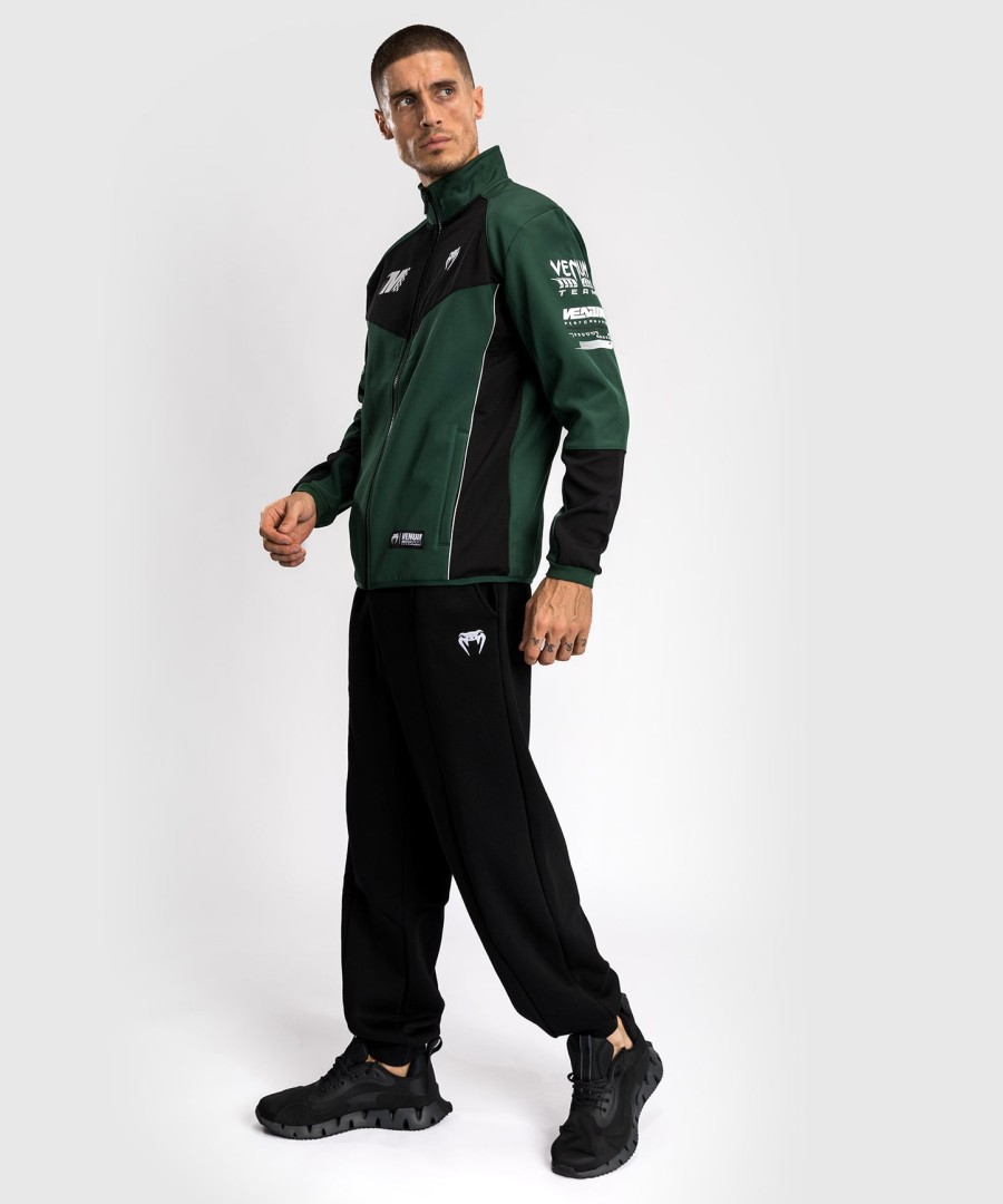 jaqueta softshell venum motorsport - verde floresta profunda