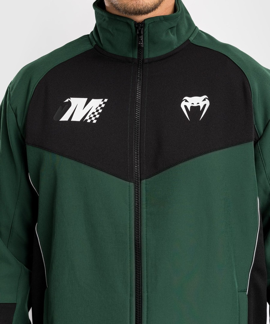 jaqueta softshell venum motorsport - verde floresta profunda