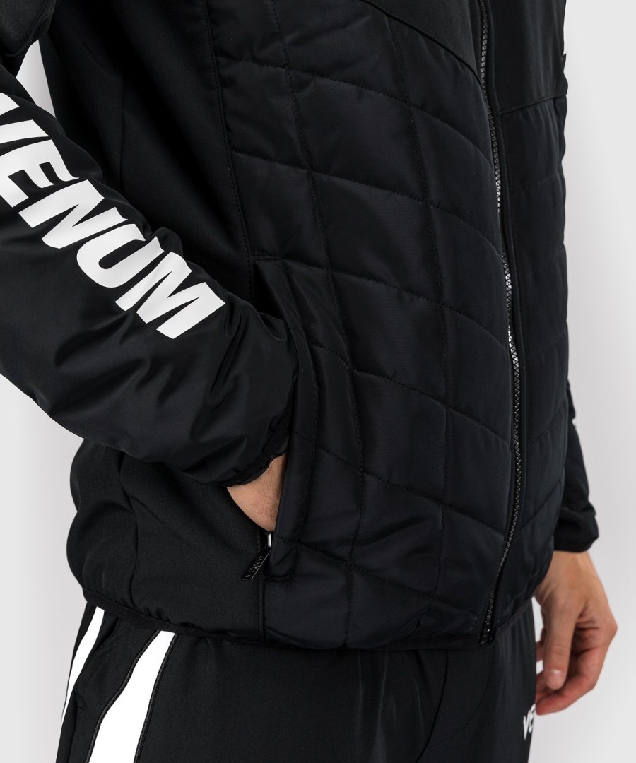 jaqueta masculina venum x bud racing - pretobrancoverde limão