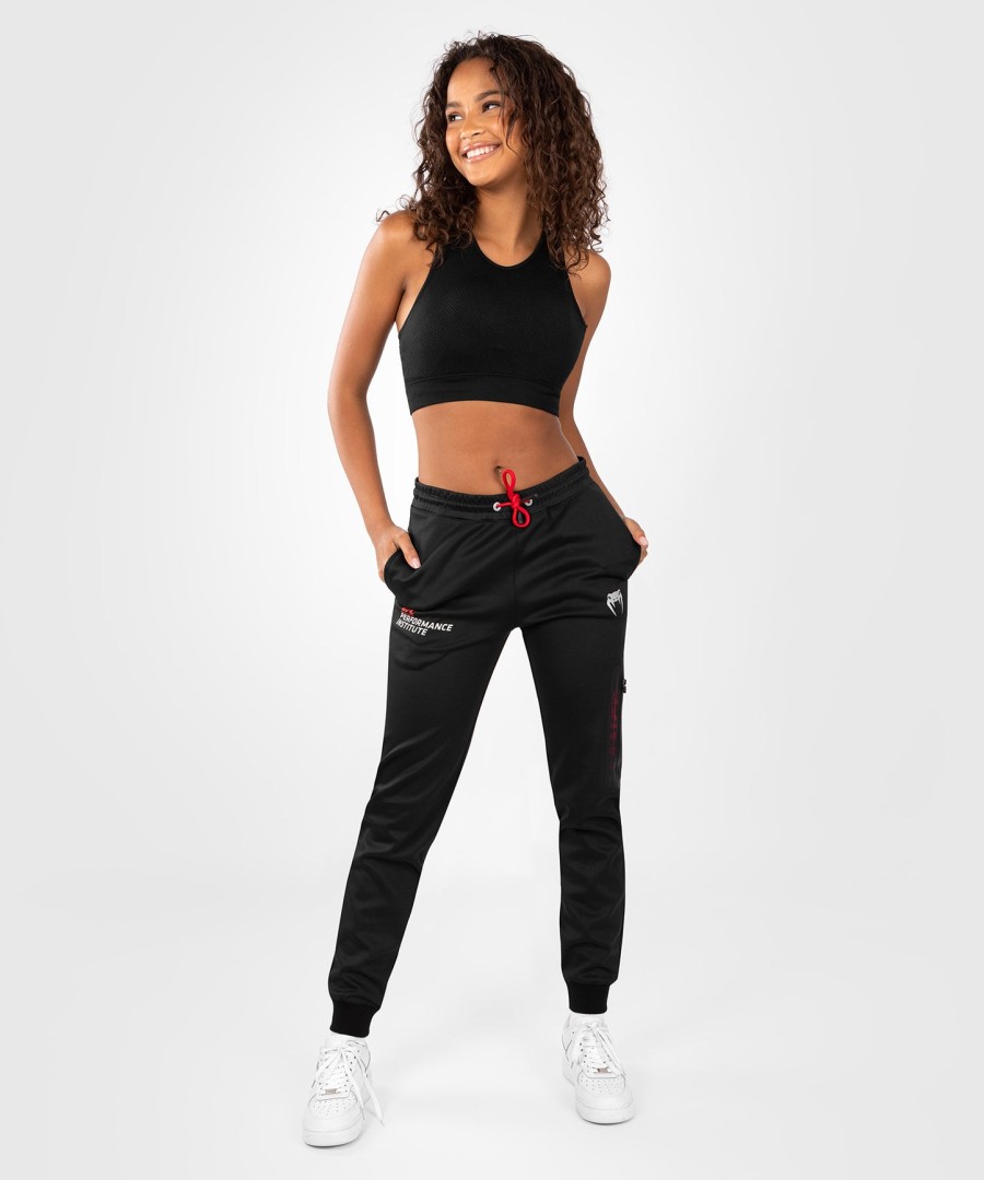 calça de corrida feminina ufc venum performance institute 2.0 - pretovermelho