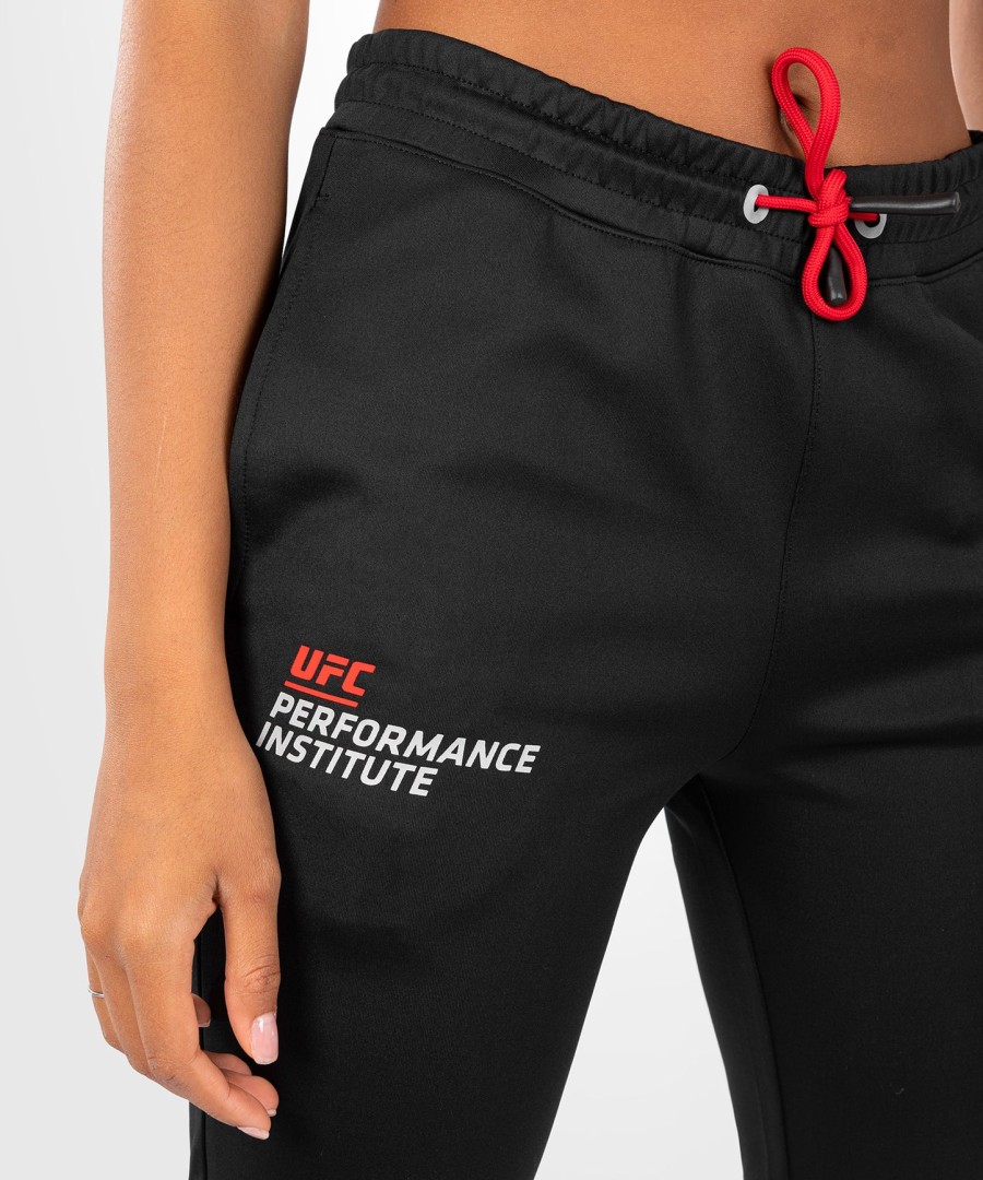 calça de corrida feminina ufc venum performance institute 2.0 - pretovermelho