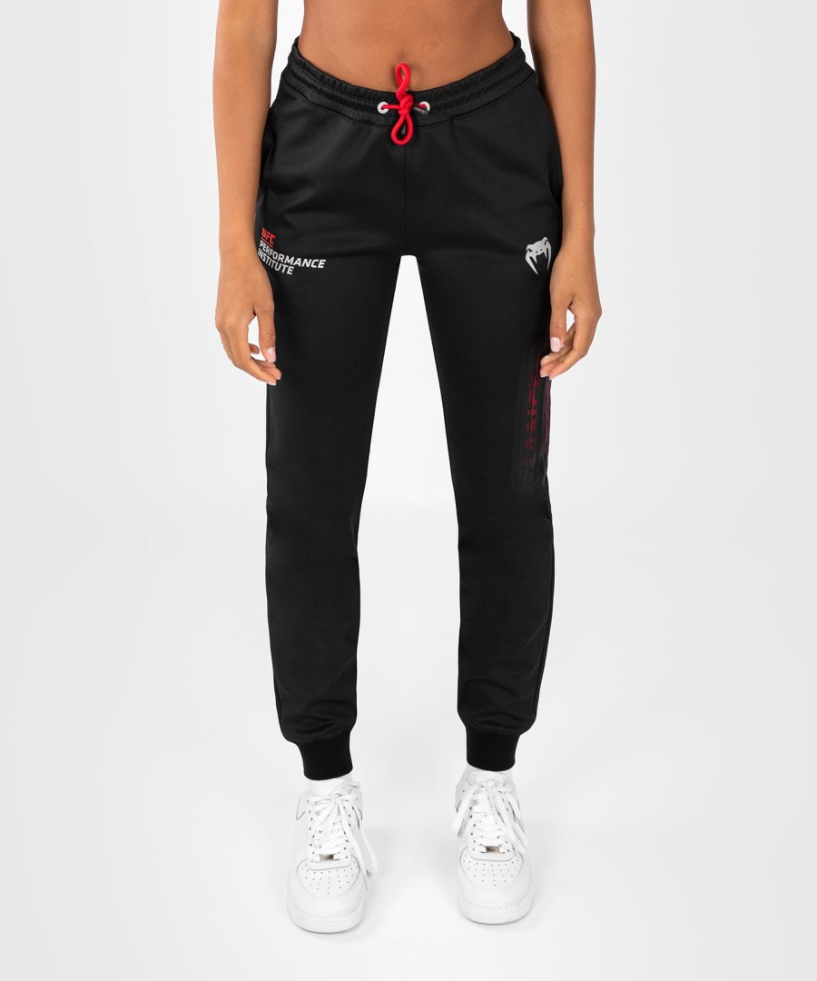 calça de corrida feminina ufc venum performance institute 2.0 - pretovermelho
