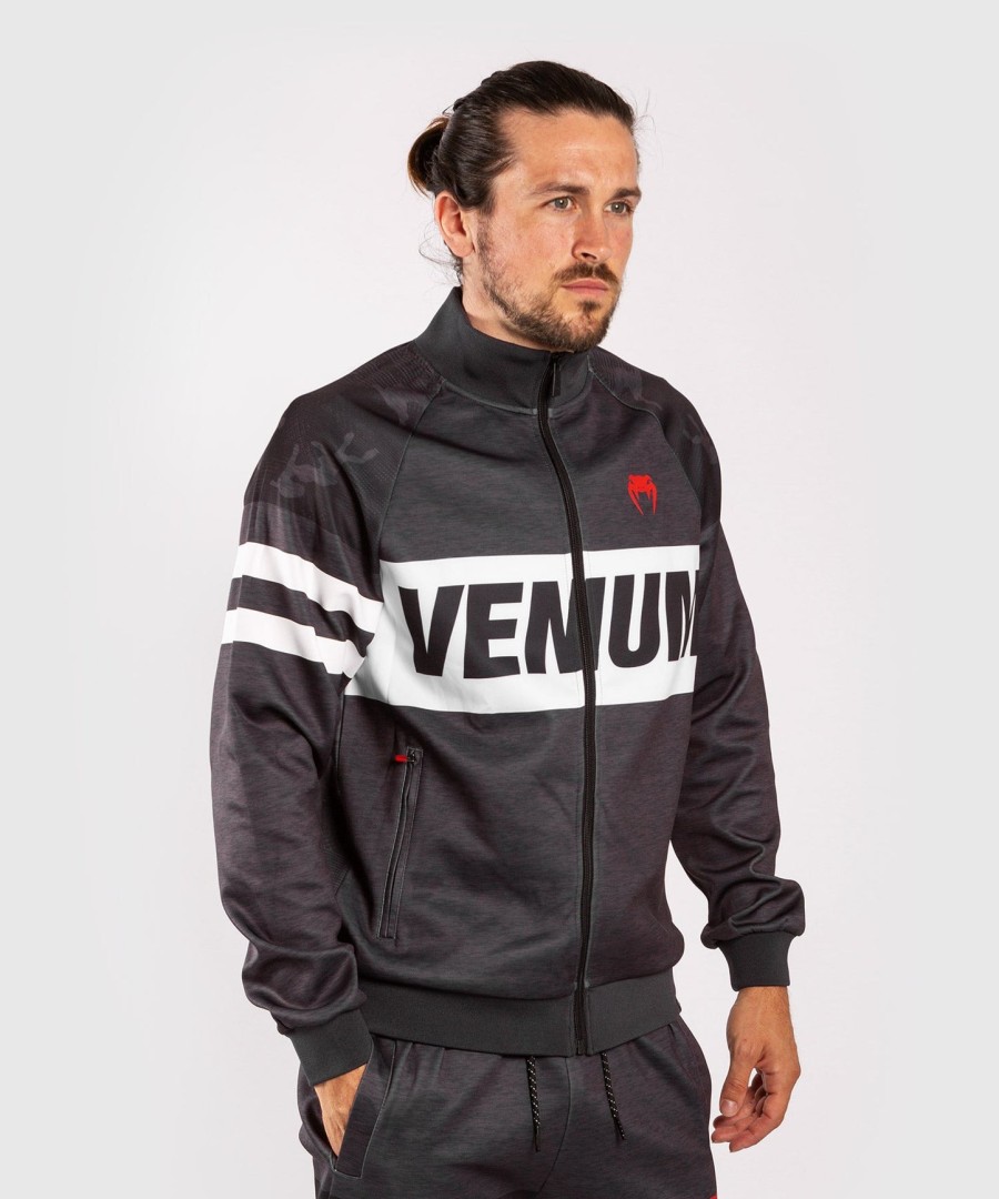 moletom venum bandit - pretocinza