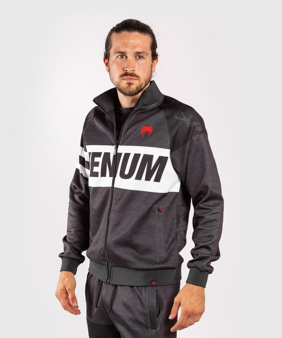 moletom venum bandit - pretocinza