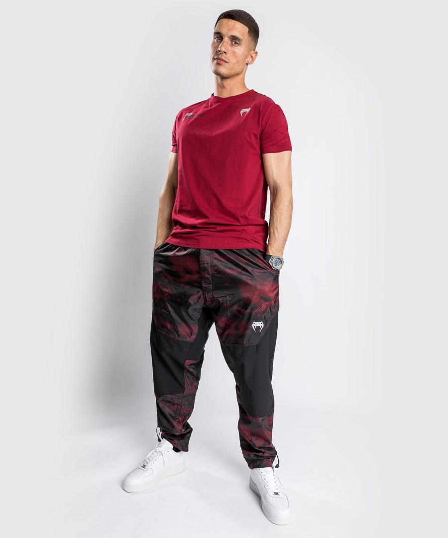 calça de corrida venum laser xt - tamanho grande - pretovermelho