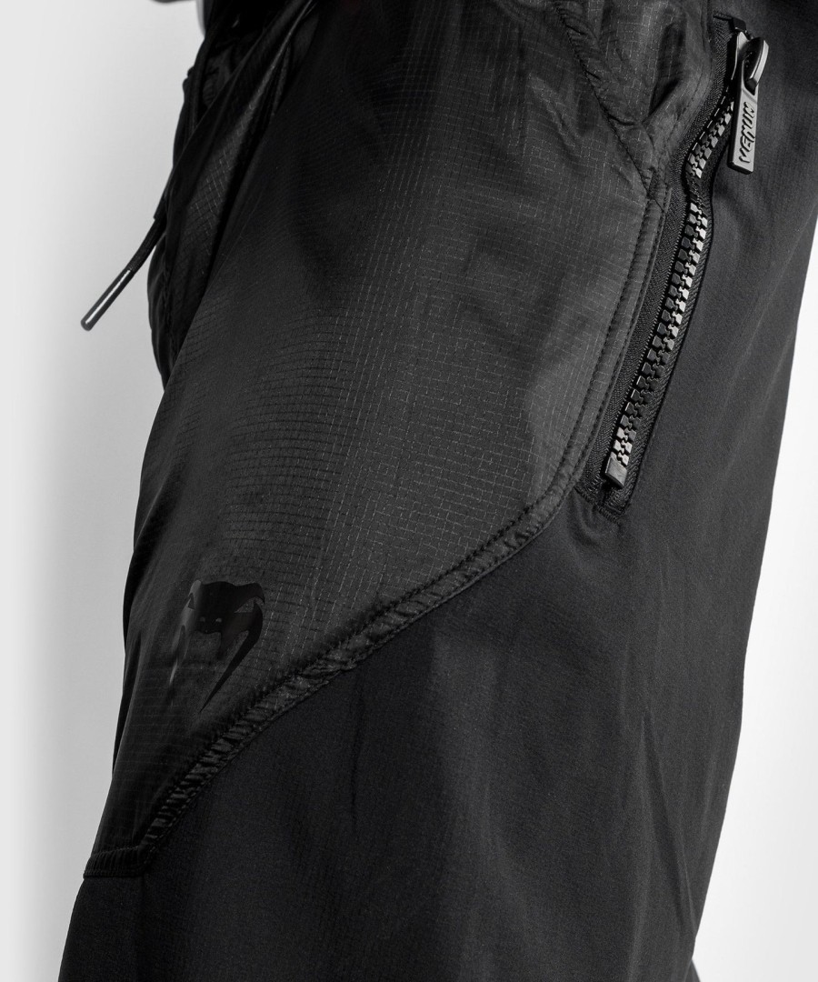 calça de corrida venum laser xt - tamanho grande - pretapreta