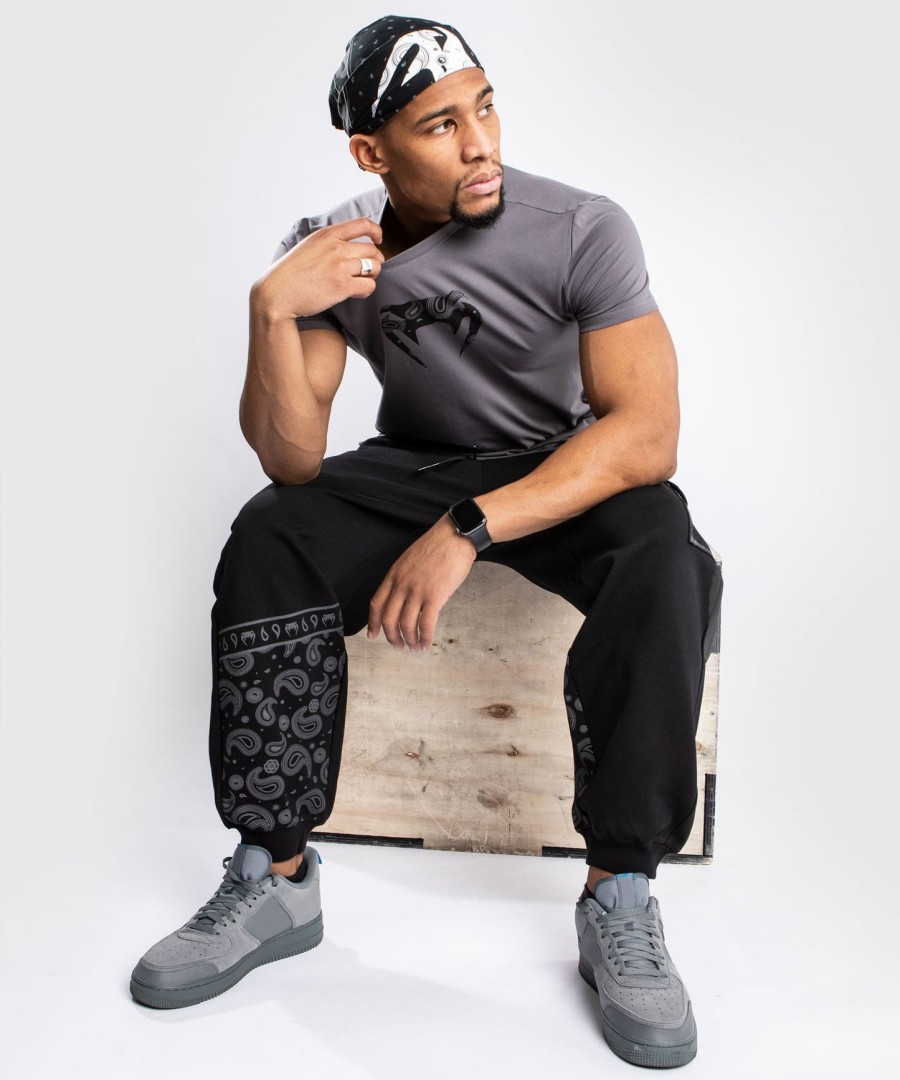 calça jogger venum cali 34 - tamanho grande - preta