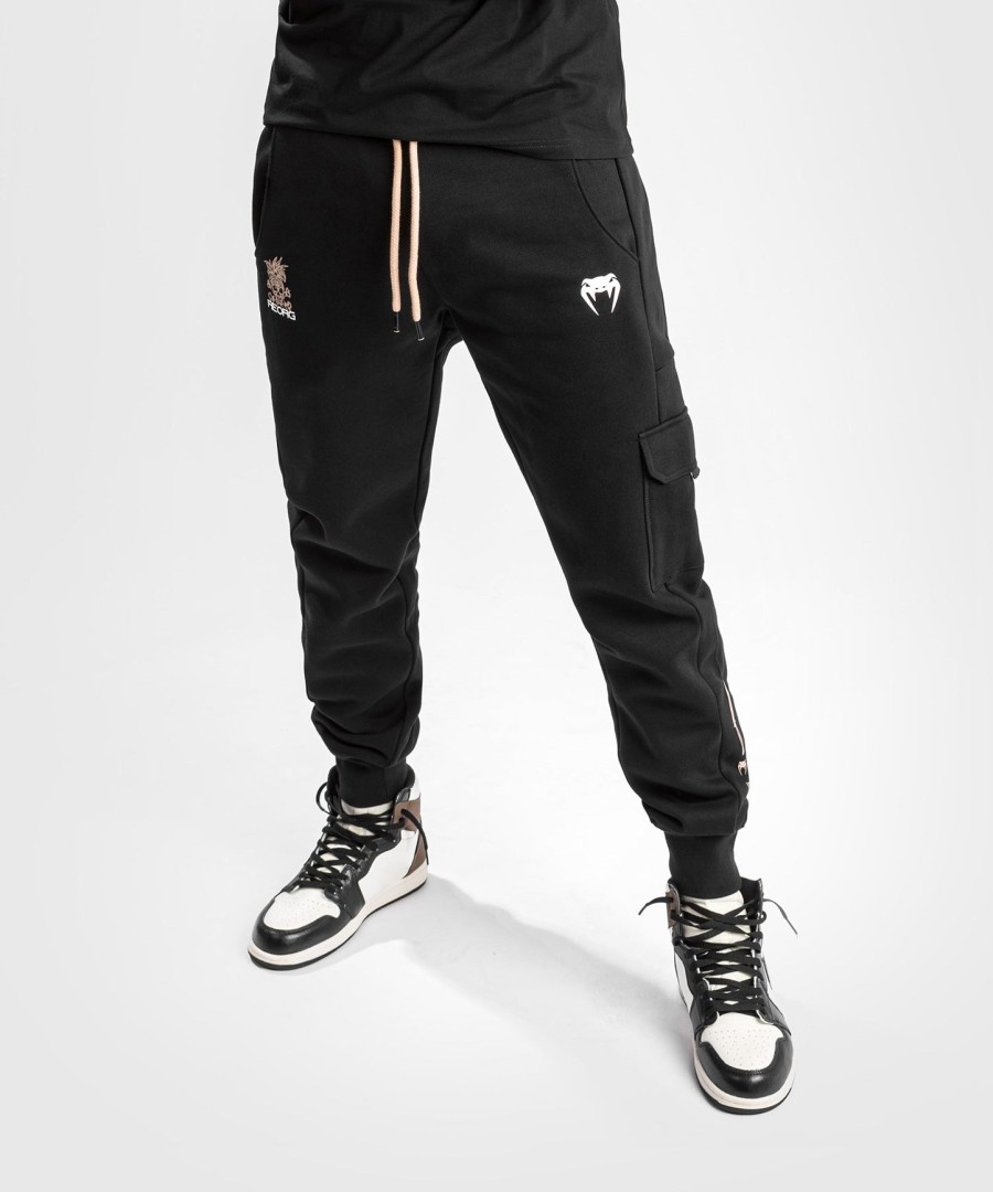 calça de moletom venum reorg - preta