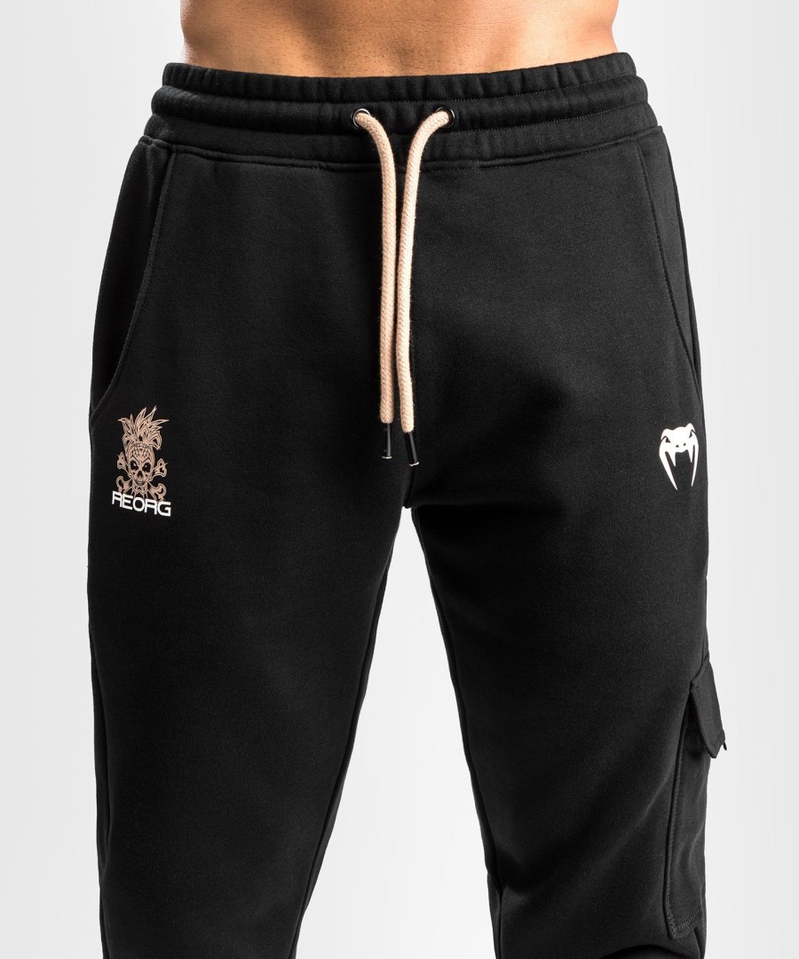 calça de moletom venum reorg - preta