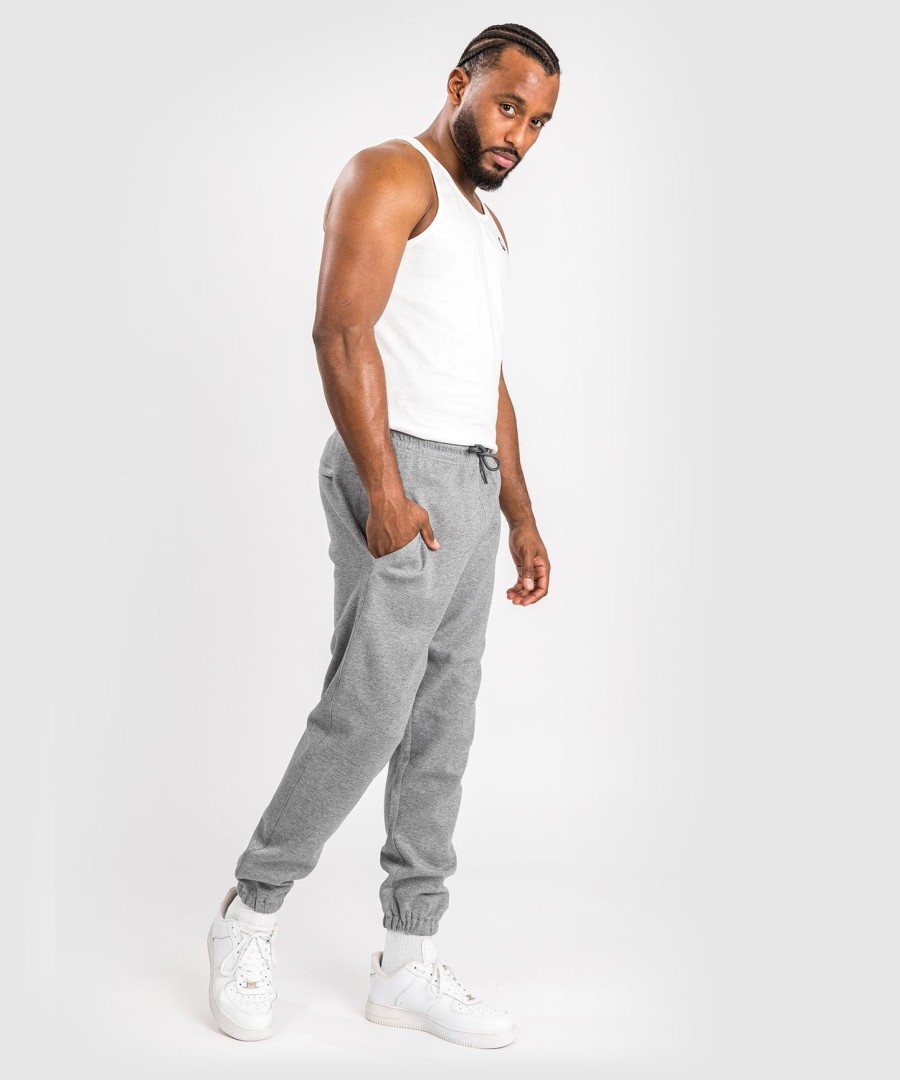 calça de corrida venum silent power lite - cinza mesclado claro
