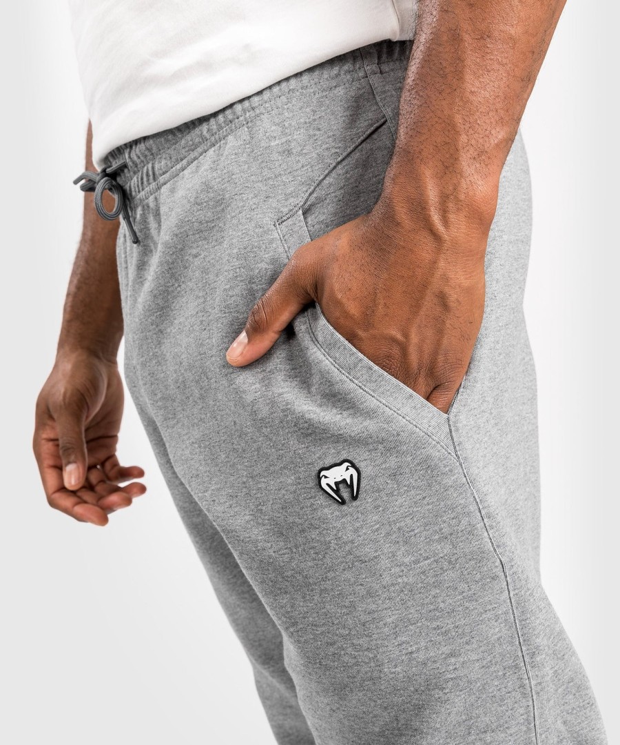 calça de corrida venum silent power lite - cinza mesclado claro