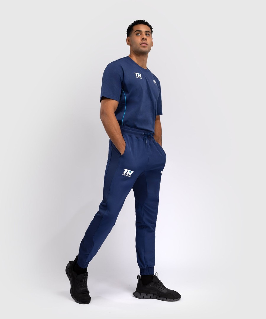 calça de moletom masculina venum x top rank original performance - azul marinho