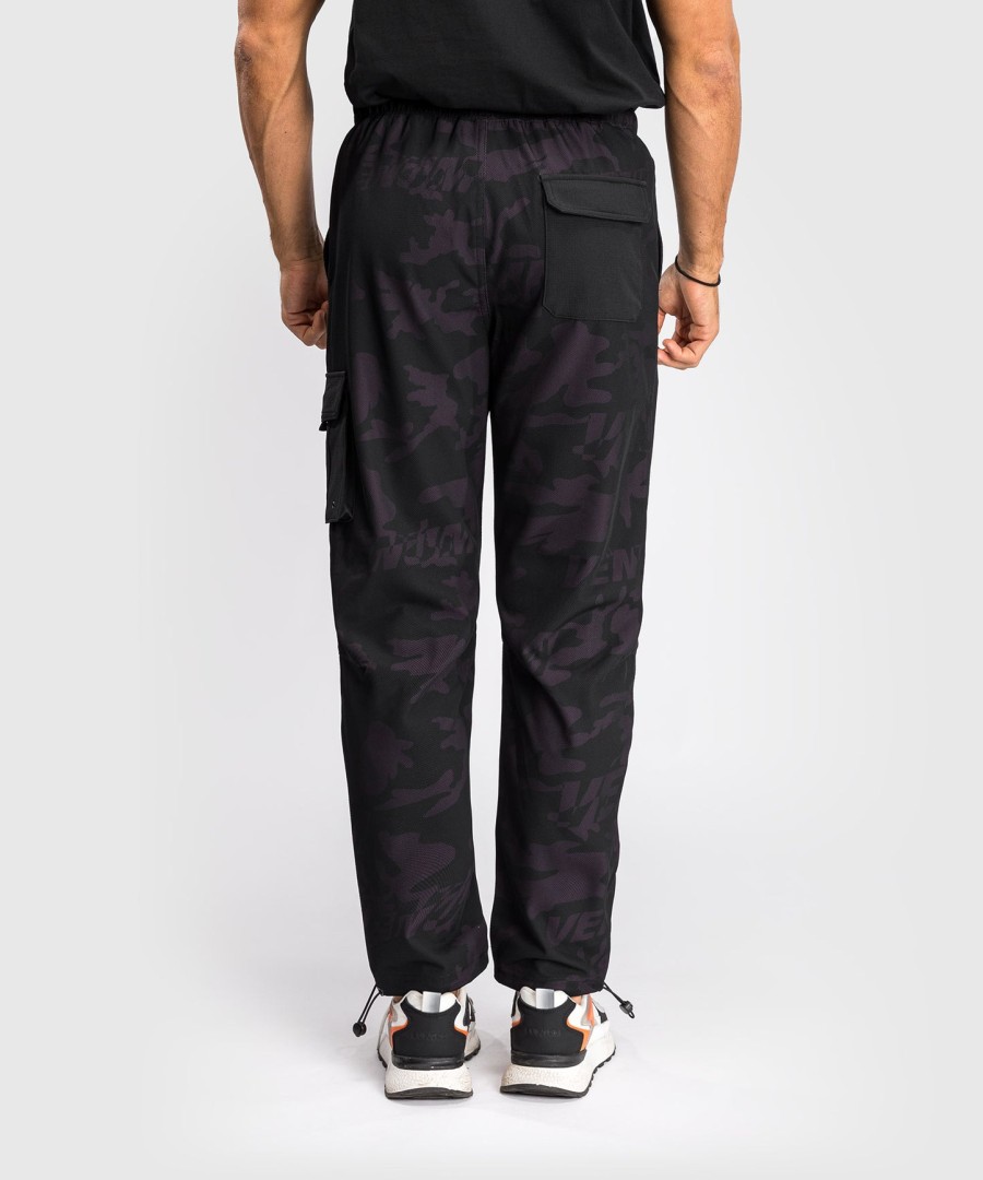 calça de treino masculina venum trooper - pretoroxo