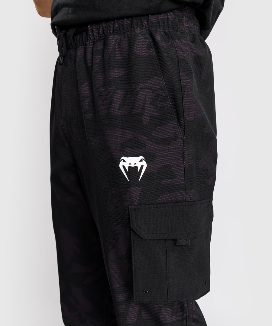 calça de treino masculina venum trooper - pretoroxo