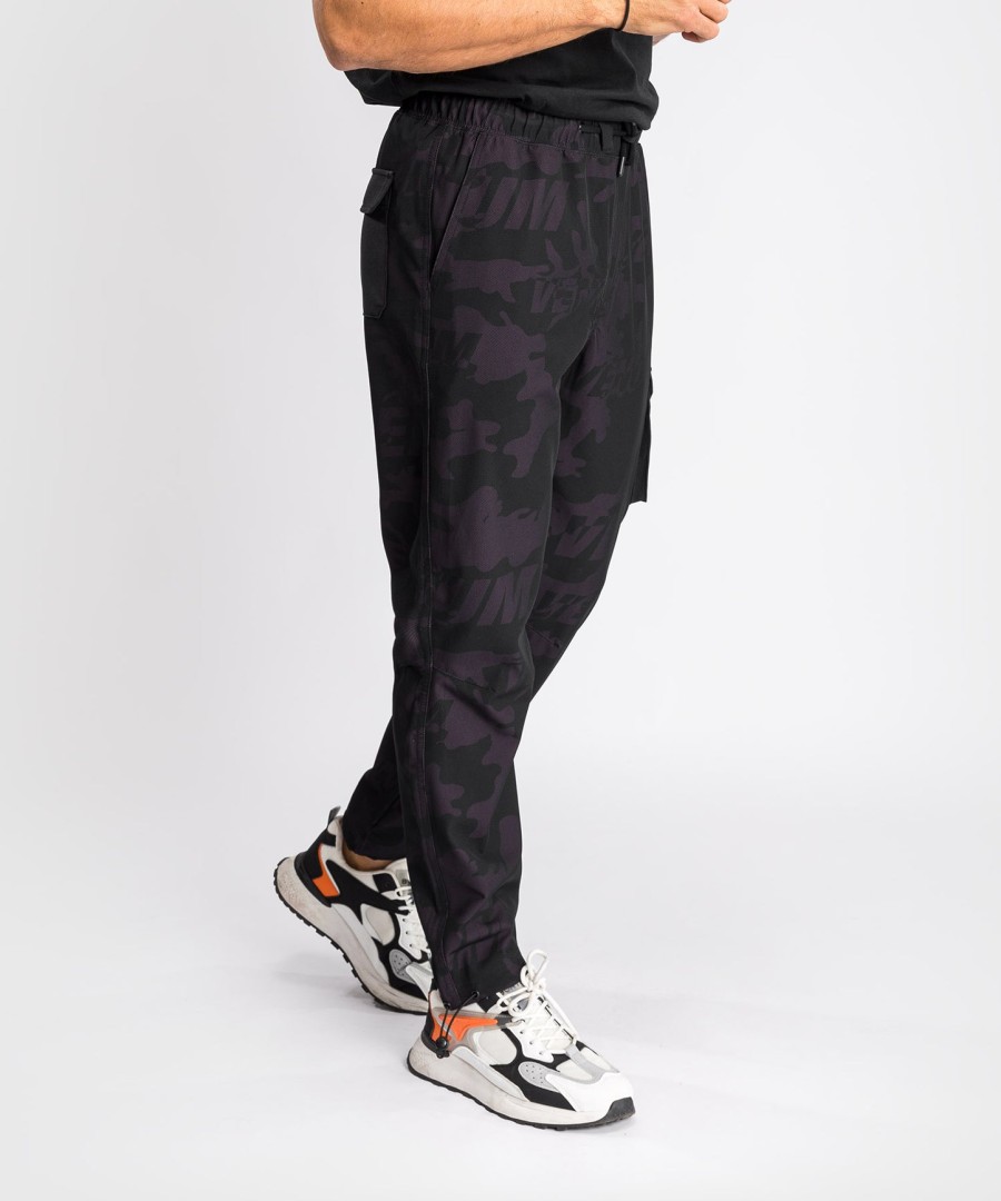 calça de treino masculina venum trooper - pretoroxo