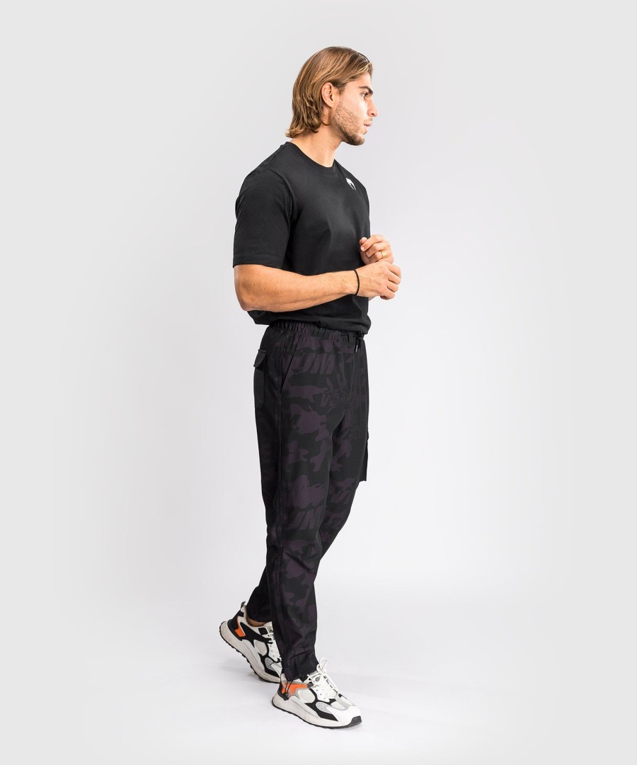 calça de treino masculina venum trooper - pretoroxo