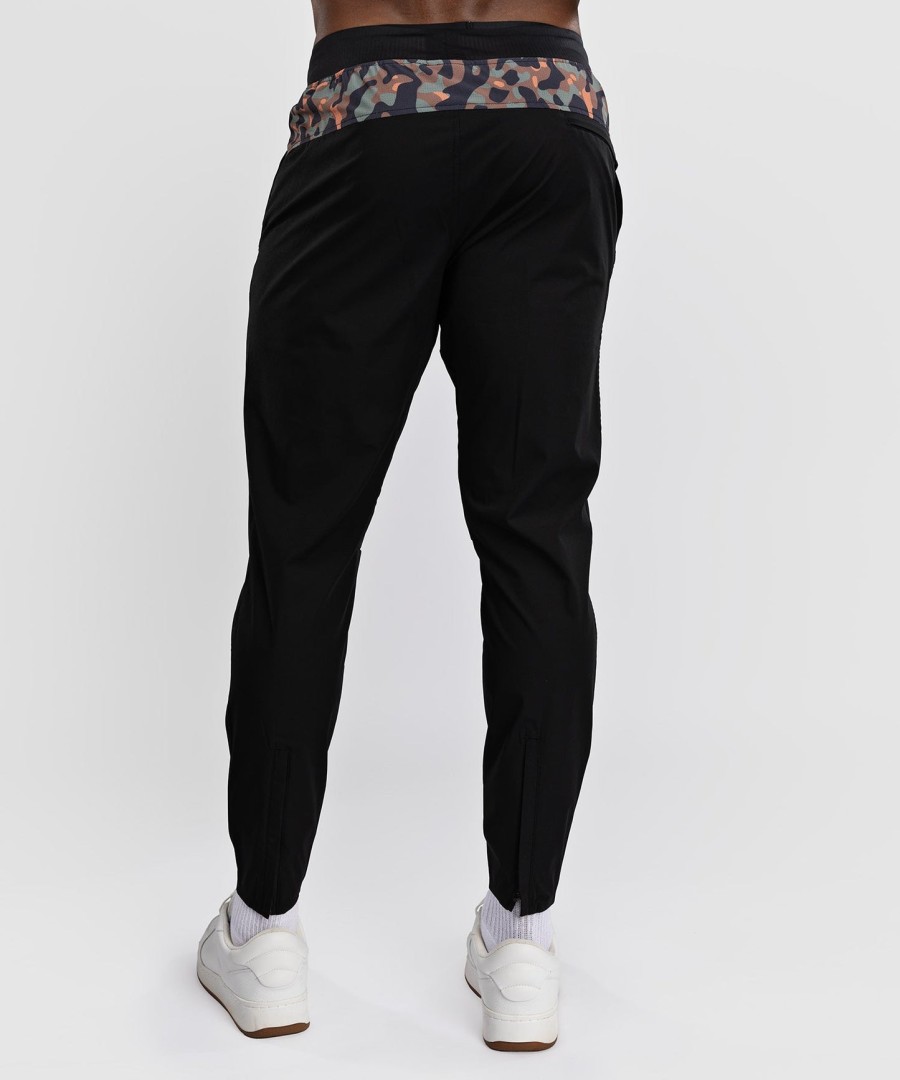calça de corrida venum jungle ops - camuflagem pretacáqui