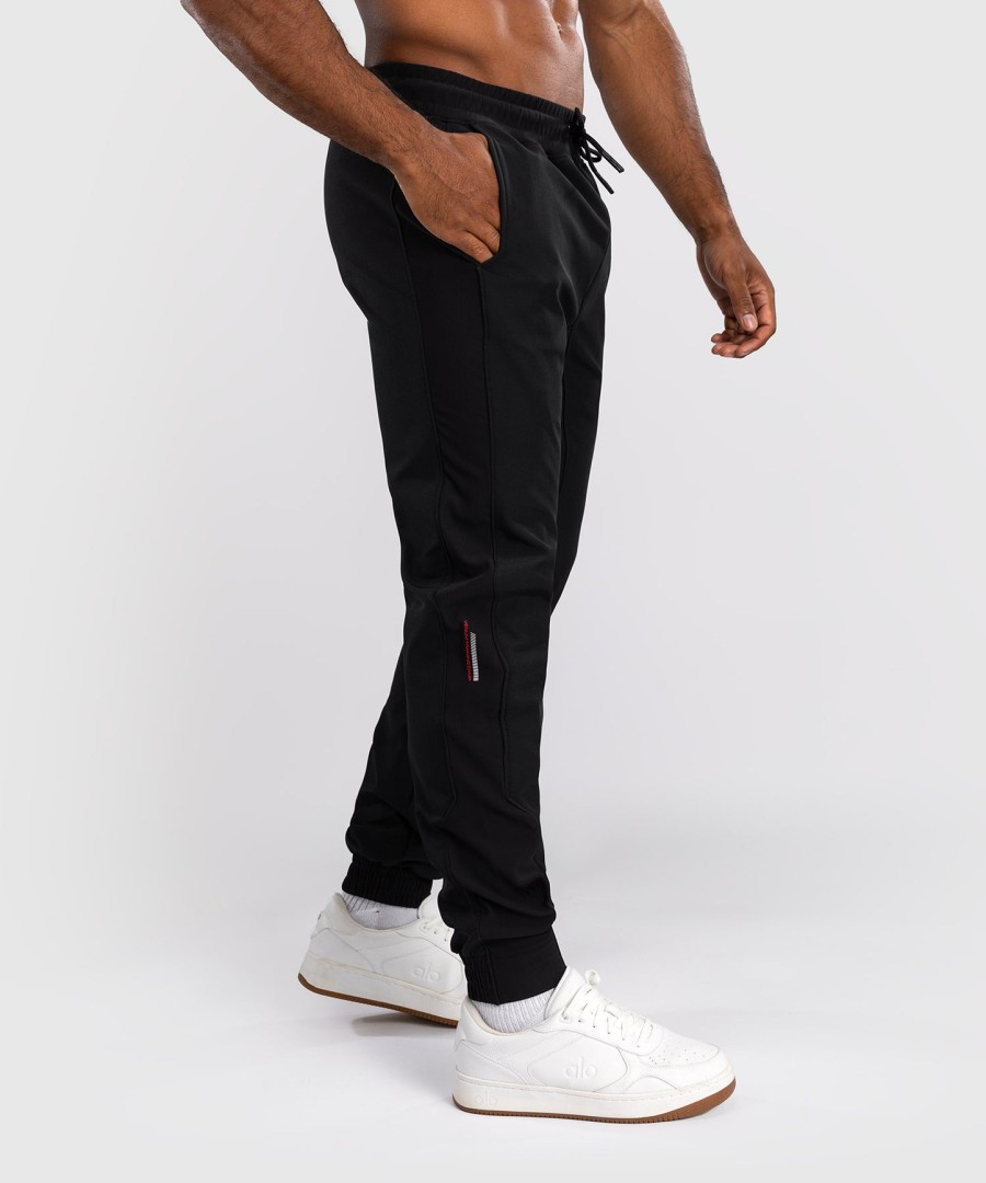 calça de corrida venum tactical xt - pretovermelho fogo