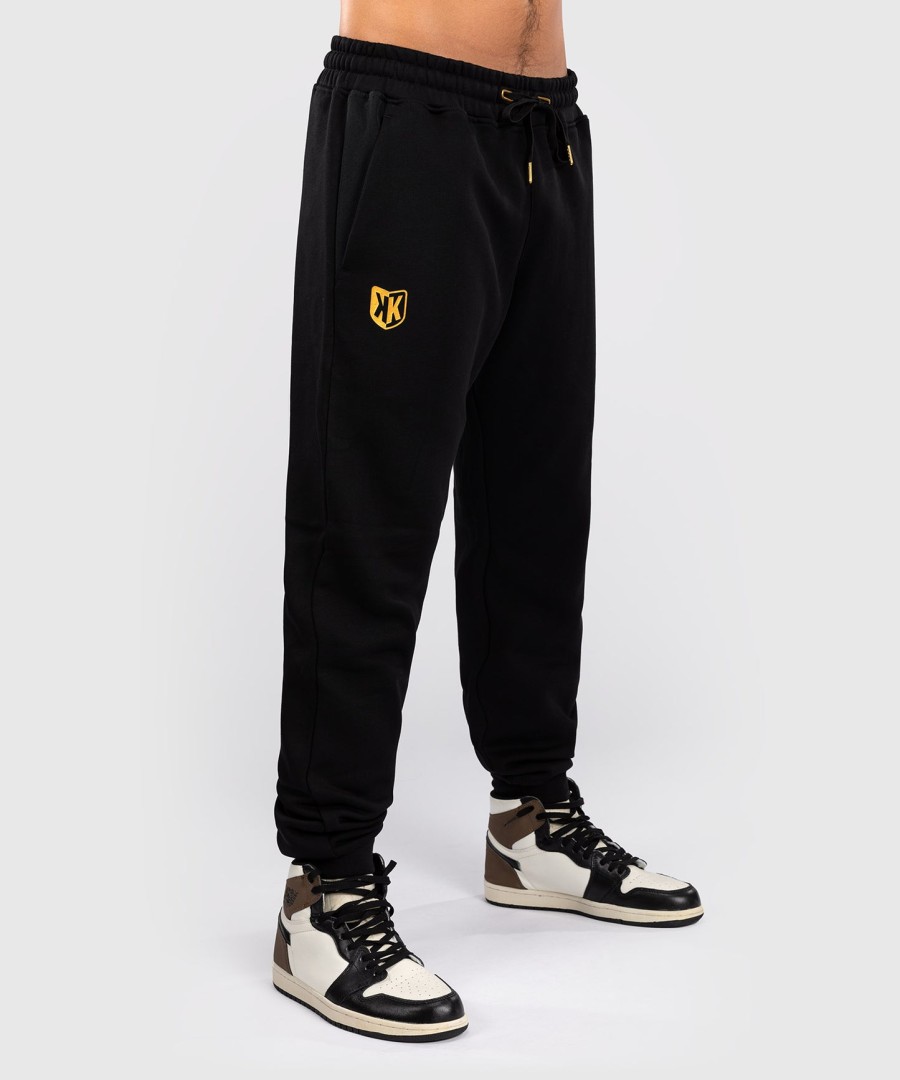 calça de treino fk x venum hexagone mma - pretodourado