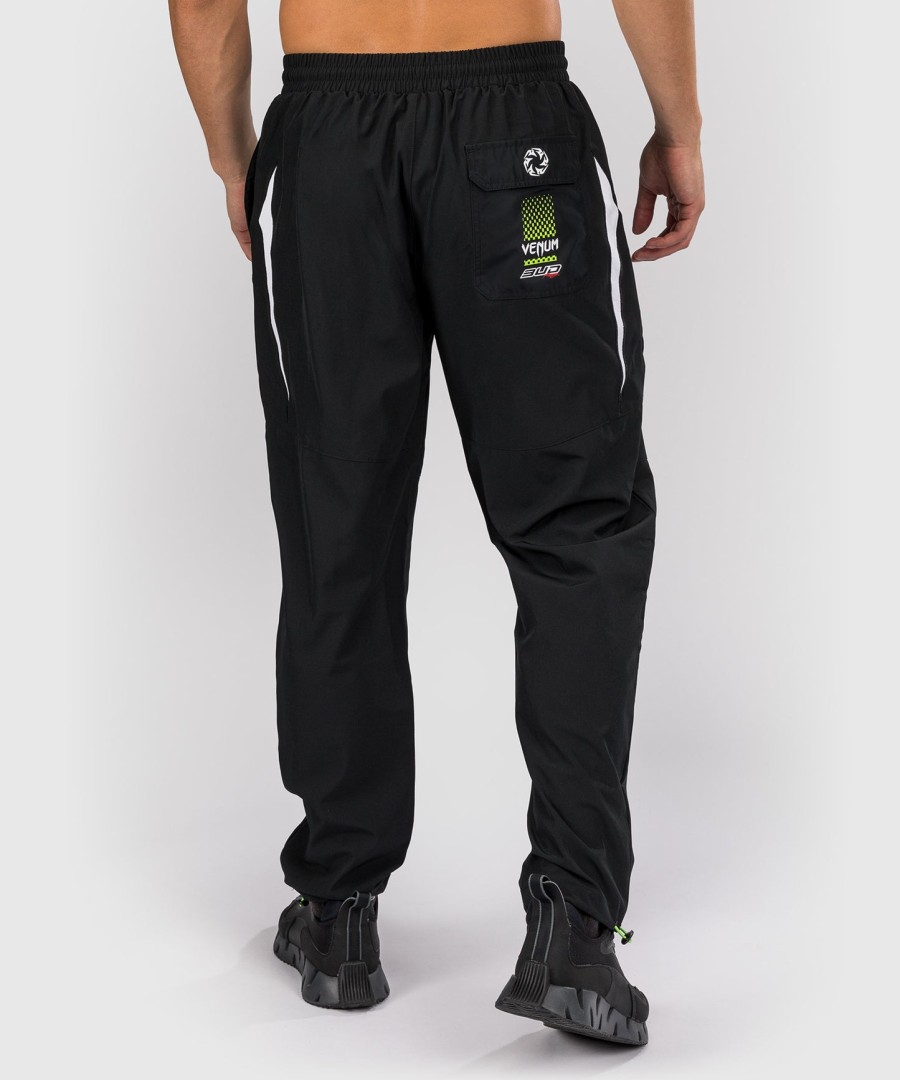 calça de corrida masculina venum x bud racing - pretobrancoverde limão