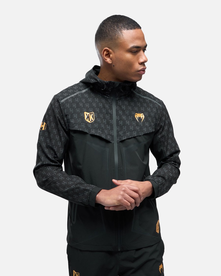 conjunto de treino fk x venum hexagone mma - pretodourado