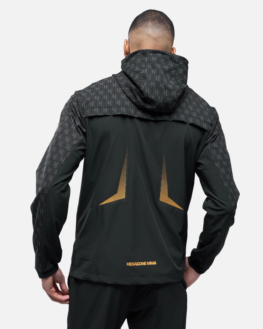 conjunto de treino fk x venum hexagone mma - pretodourado