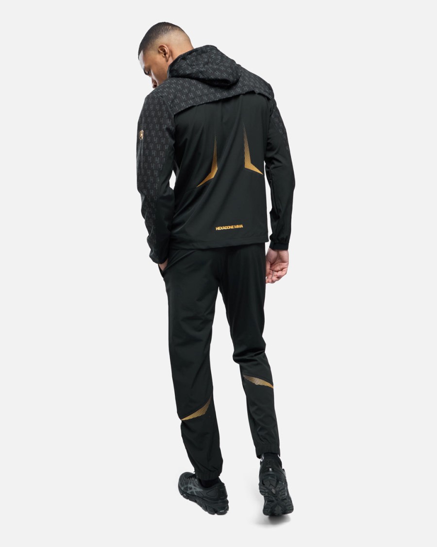 conjunto de treino fk x venum hexagone mma - pretodourado
