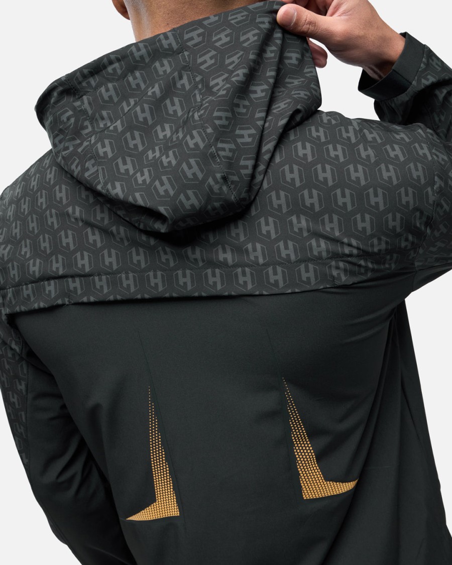conjunto de treino fk x venum hexagone mma - pretodourado