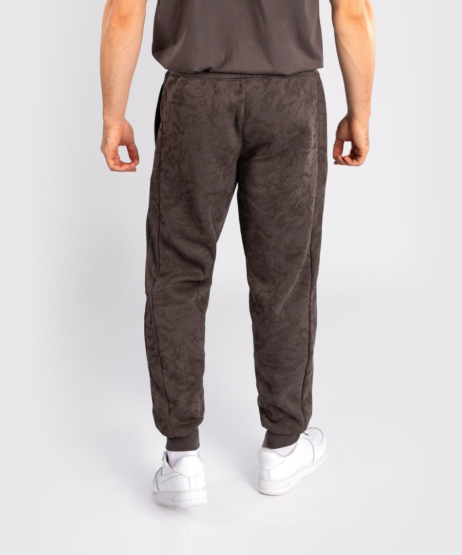 calça de algodão masculina ufc fusion by venum fight week - marrom terroso