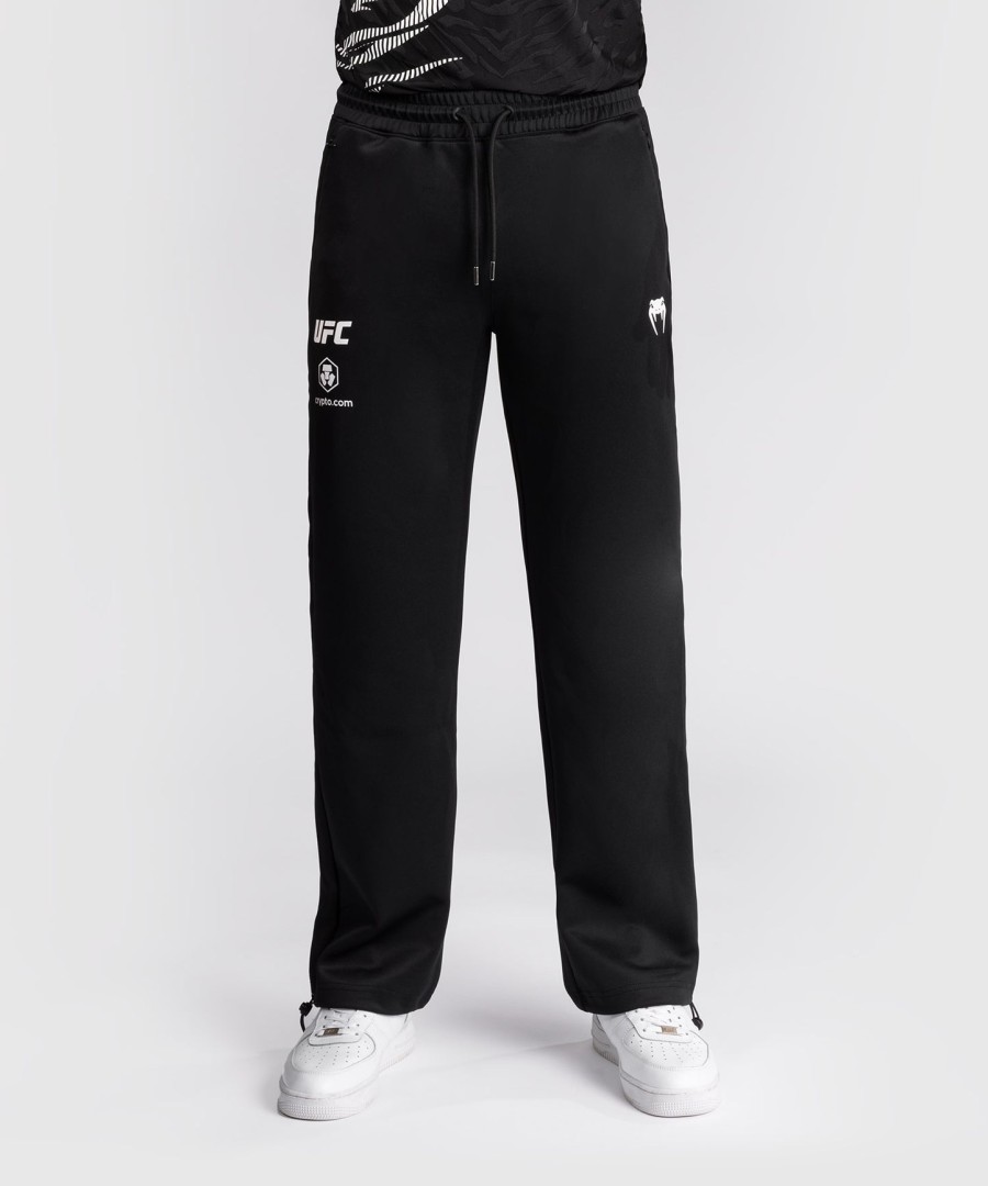 calça de caminhada ufc fusion by venum authentic fight night masculina de perna reta - preta