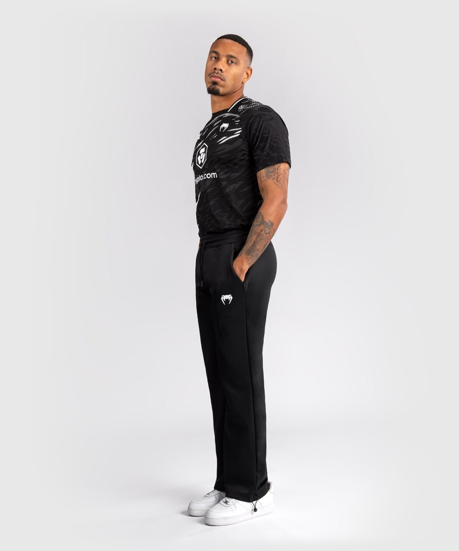 calça de caminhada ufc fusion by venum authentic fight night masculina de perna reta - preta