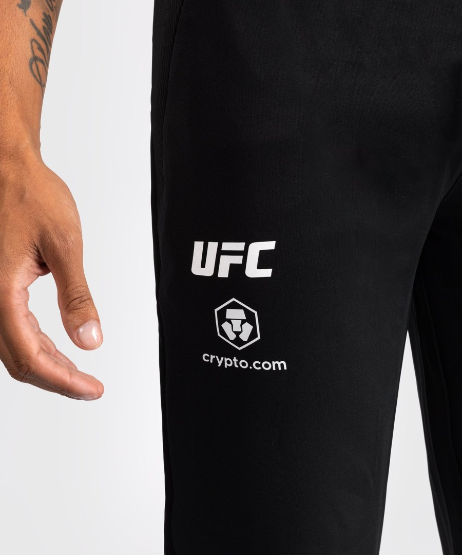 calça de caminhada ufc fusion by venum authentic fight night masculina de perna reta - preta