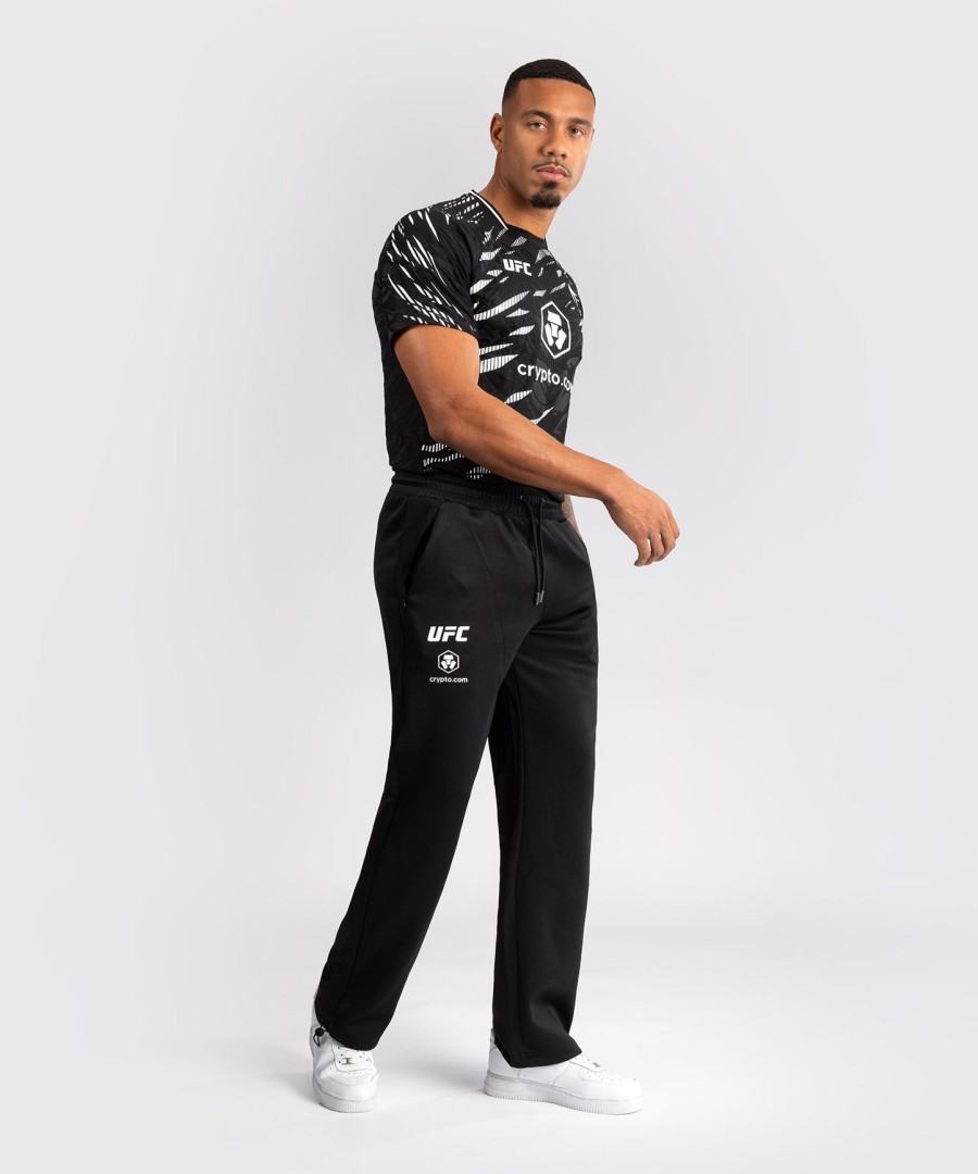 calça de caminhada ufc fusion by venum authentic fight night masculina de perna reta - preta