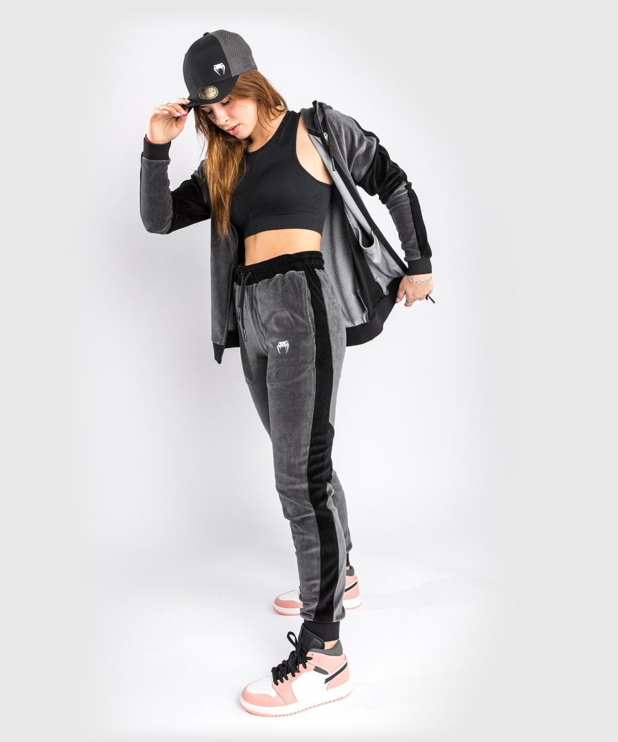 calça jogger venum camoline 2.0 velvet - feminina - cinzapreta