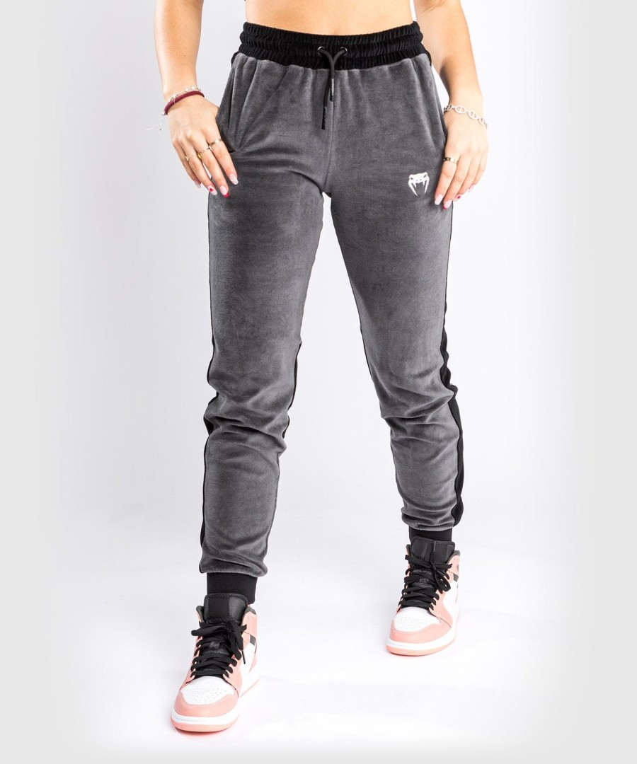calça jogger venum camoline 2.0 velvet - feminina - cinzapreta
