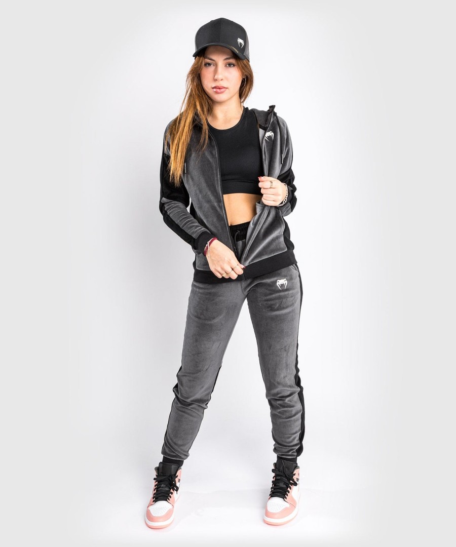 calça jogger venum camoline 2.0 velvet - feminina - cinzapreta