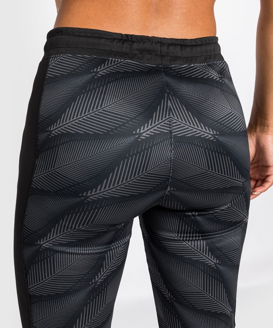 calça de moletom venum phantom - feminina - pretovermelho
