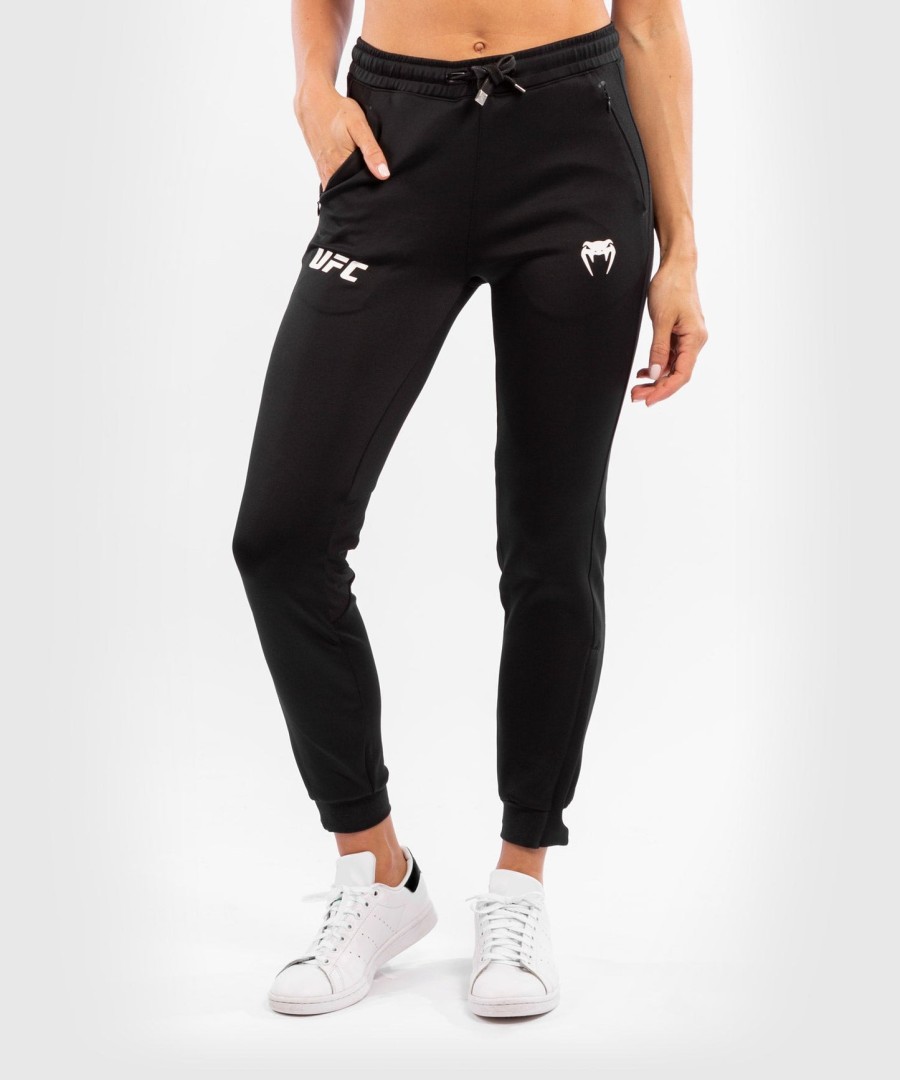 calça de entrada para o ringue feminina ufc venum authentic fight night - preta