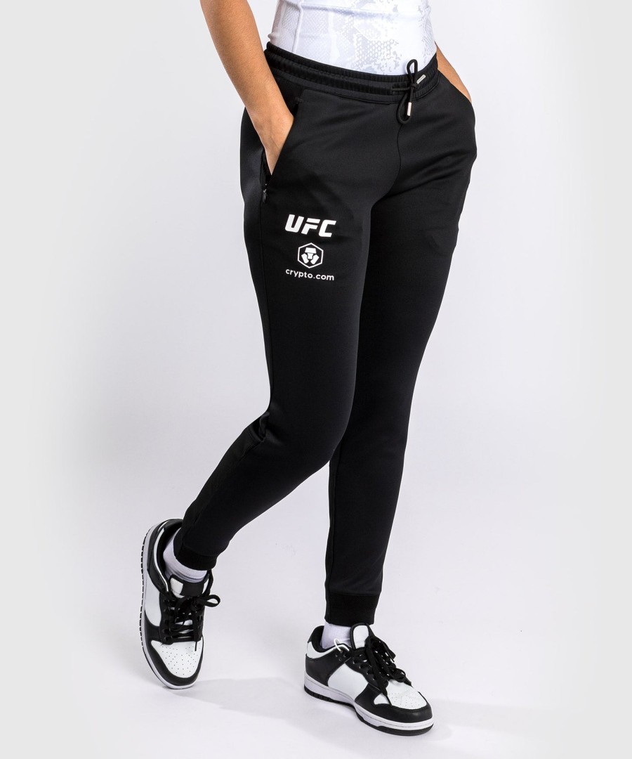 calça de entrada para o ringue feminina ufc adrenaline by venum authentic fight night - preta