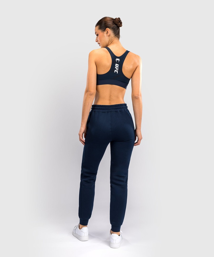 calça feminina de algodão ufc fusion by venum fight week - azul oceânico sólido