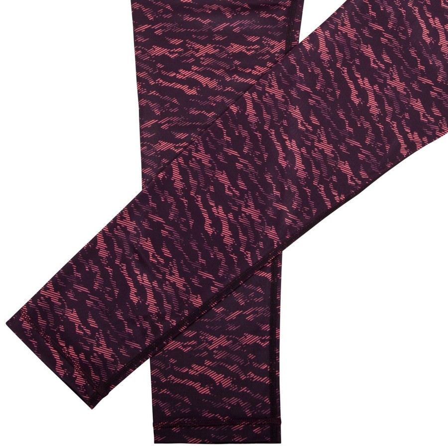 calça legging cropped venum camoline - pretocoral