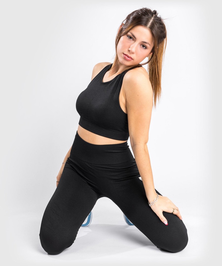calça legging venum sparring seamless - feminina - preta